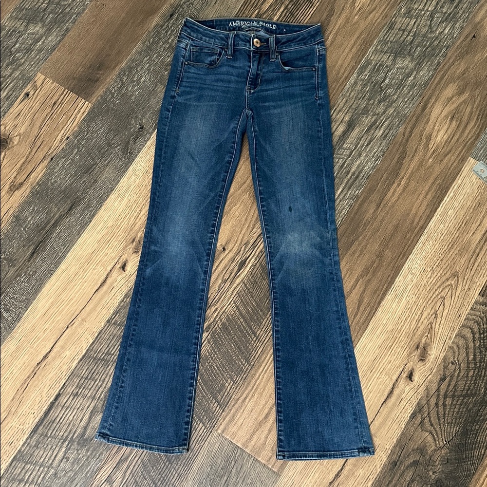 American eagle skinny kick jeans